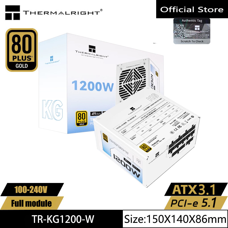 Thermalright TR-KG1200-W/1000- – 1000W White Modular Power Supply Bewertung und Preis